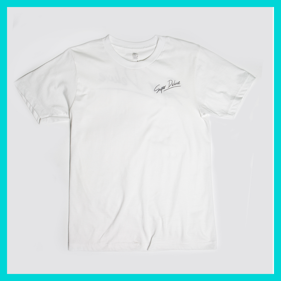 Short Sleeve Script Logo Crew