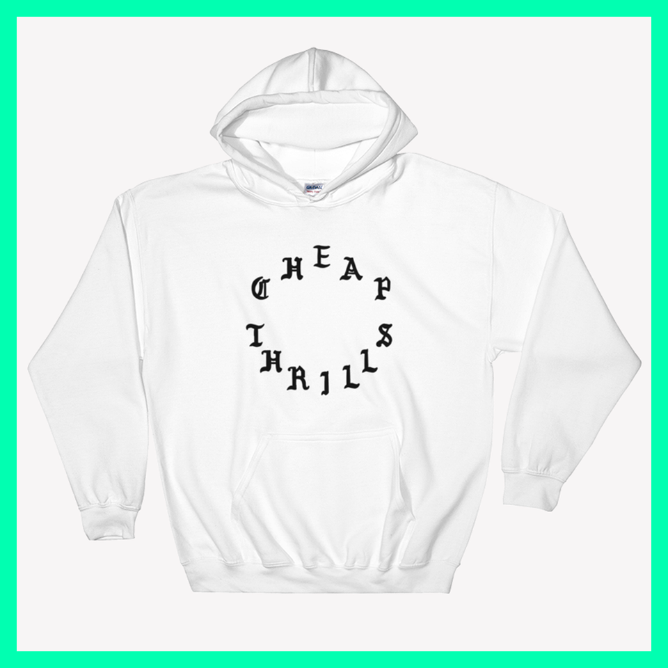 Cheap Thrills Hooded Circle Logo Sweatshirt