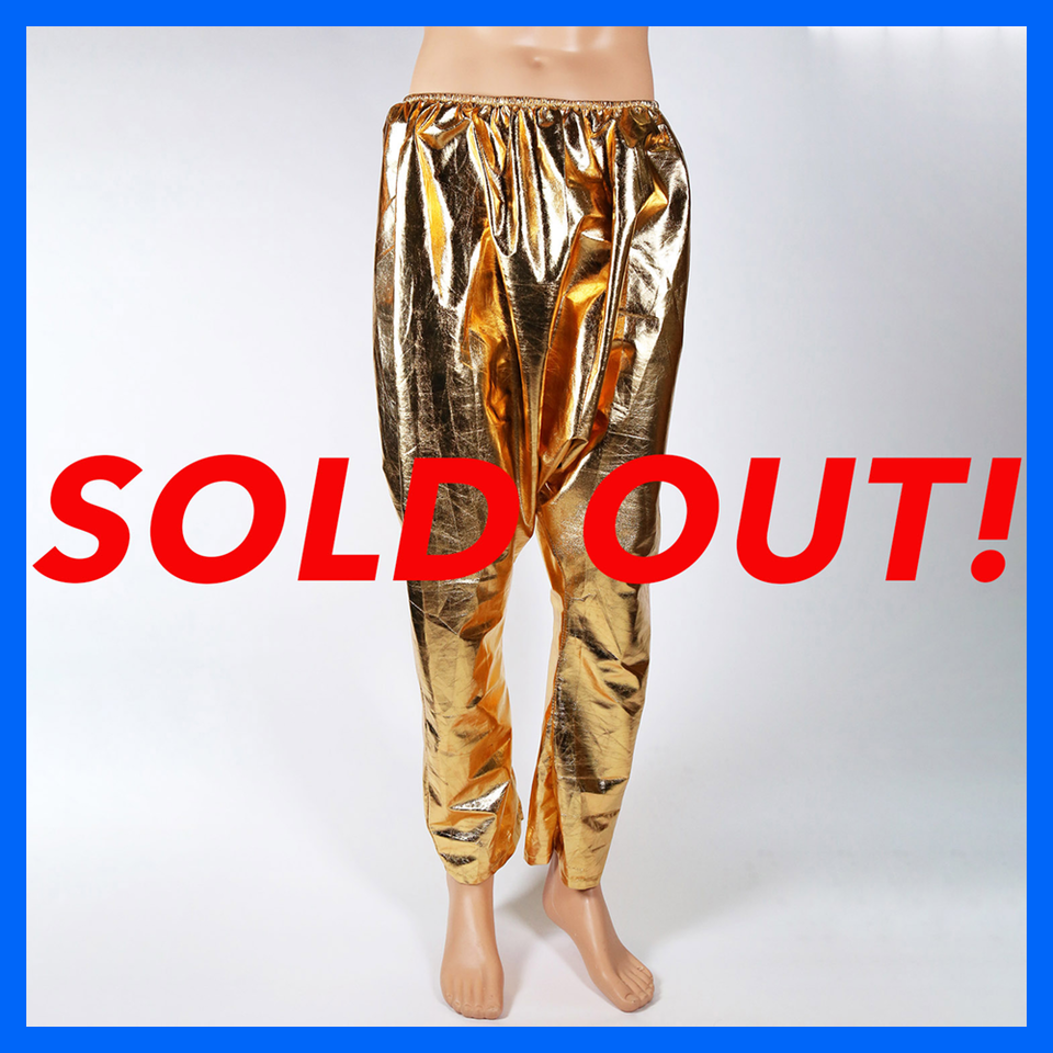 GOLD PANTS