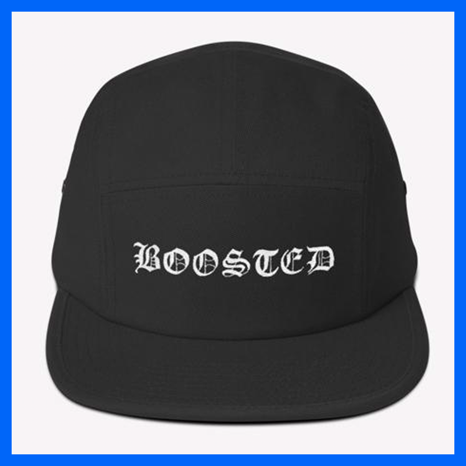 Boosted Five Panel Cap