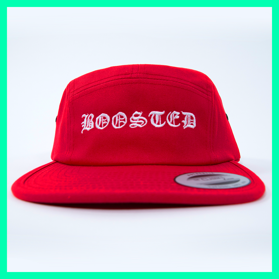 Boosted Five Panel Cap