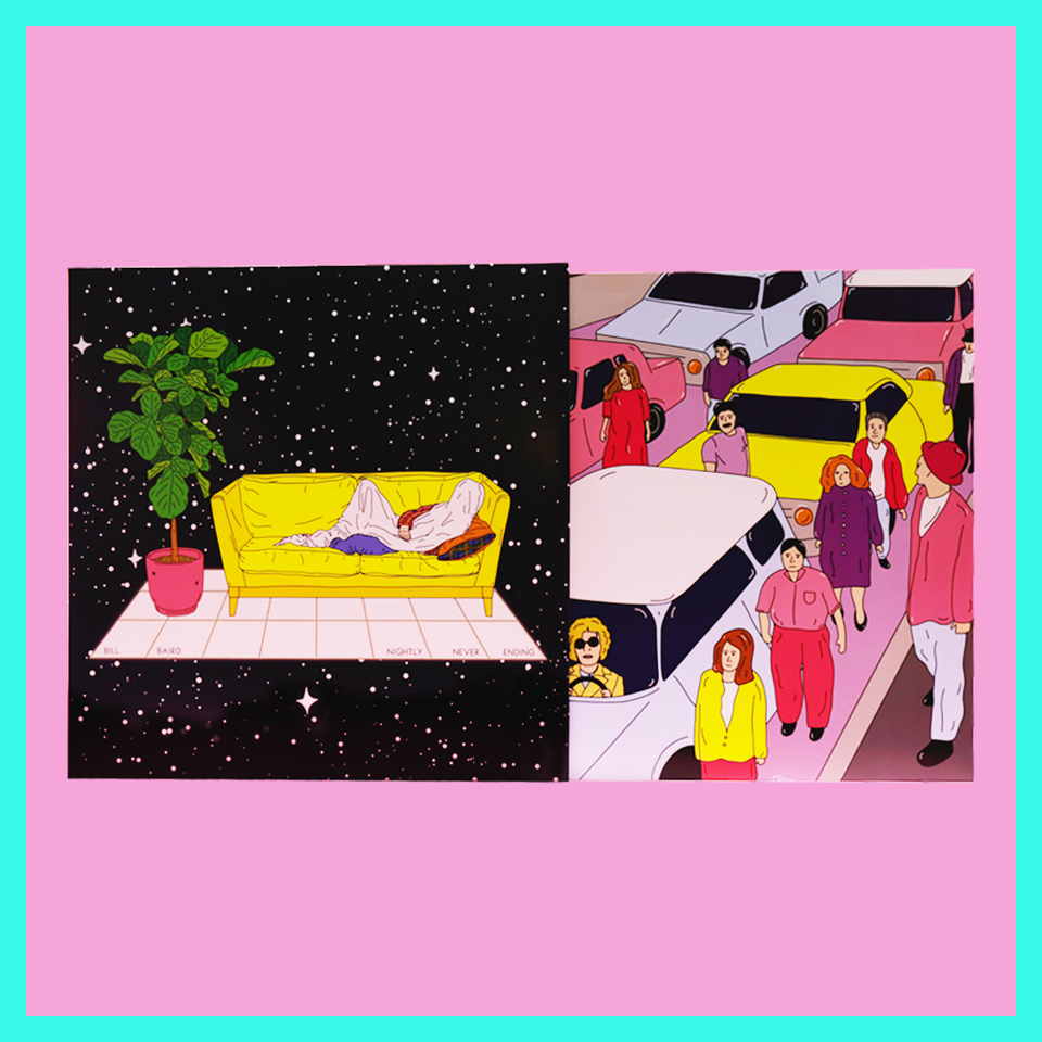 Bill Baird NIGHTLY NEVER ENDING Vinyl